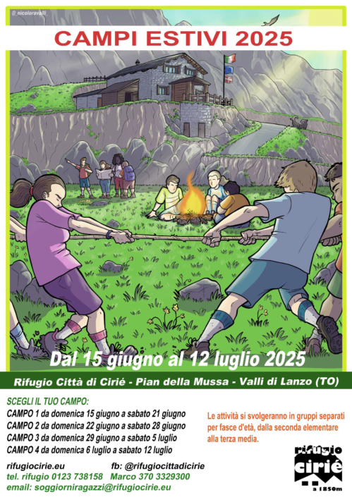 Campi estivi 2025